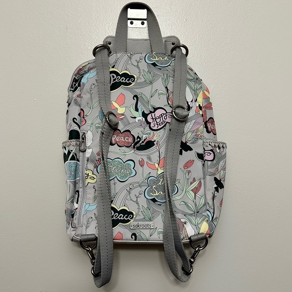 Sakroots Eco-Twill Loyola Convertible Backpack - Picture 2 of 4